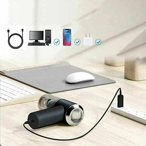 Natroq 2-in-1 Air Duster & Wireless Vacuum Cleaner