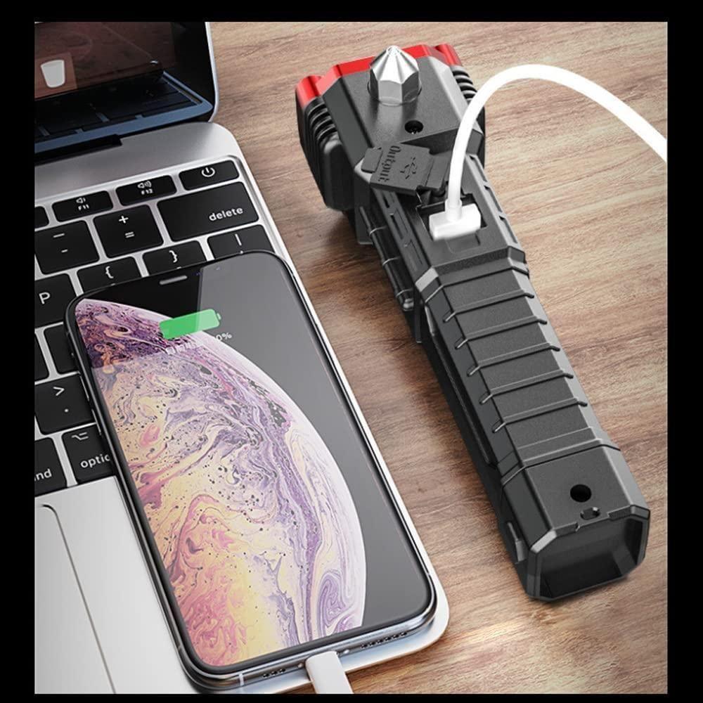 Natroq Multifunctional Work LED Flashlight