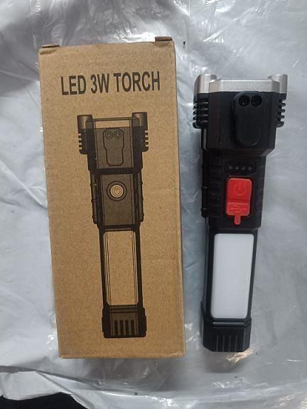 Natroq Multifunctional Work LED Flashlight