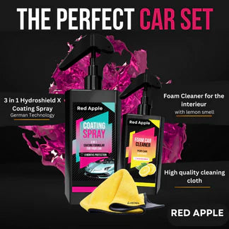 Natroq Car Care Duo – Foam Cleaner + Ceramic Coating Spray (200ml Combo)