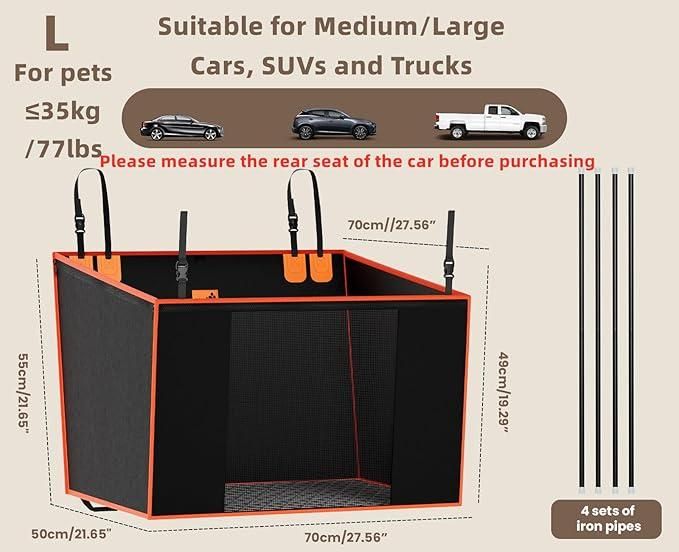 Natroq Dog Car Seat – Travel-Safe Comfort for Your Pet