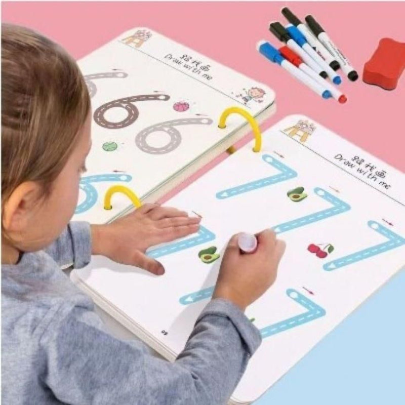 Early Learning Write & Wipe Activity Set – Perfect for Preschool & Kindergarten