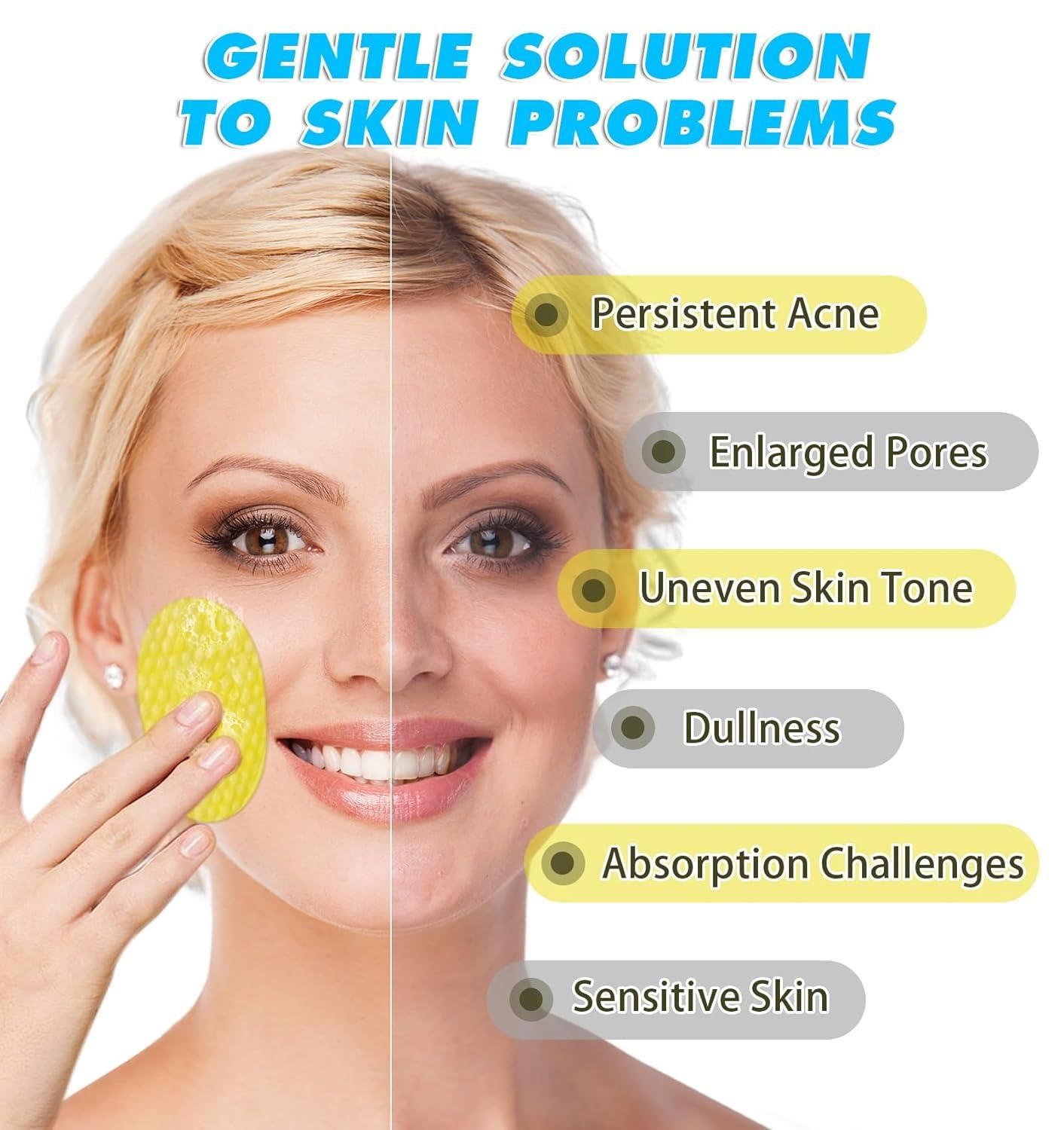 Kojic Acid & Turmeric Cleansing Pads – Brightens, Exfoliates & Hydrates Instantly!