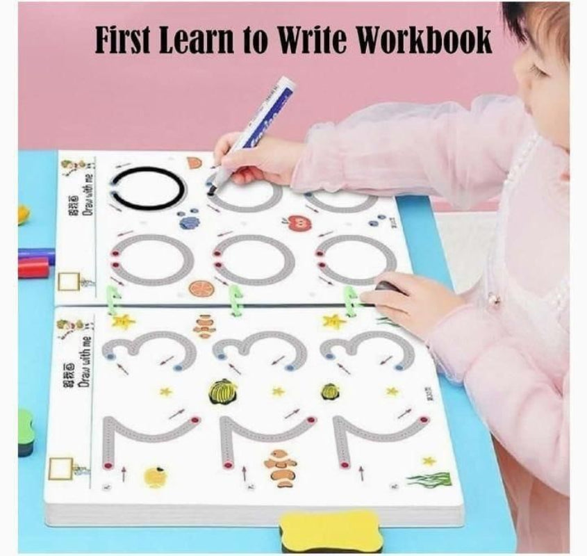 Early Learning Write & Wipe Activity Set – Perfect for Preschool & Kindergarten