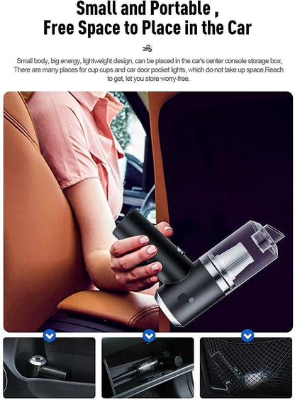 Natroq 2-in-1 Air Duster & Wireless Vacuum Cleaner