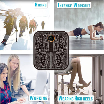 Foldable EMS Foot Massager with Acupoints Stimulator